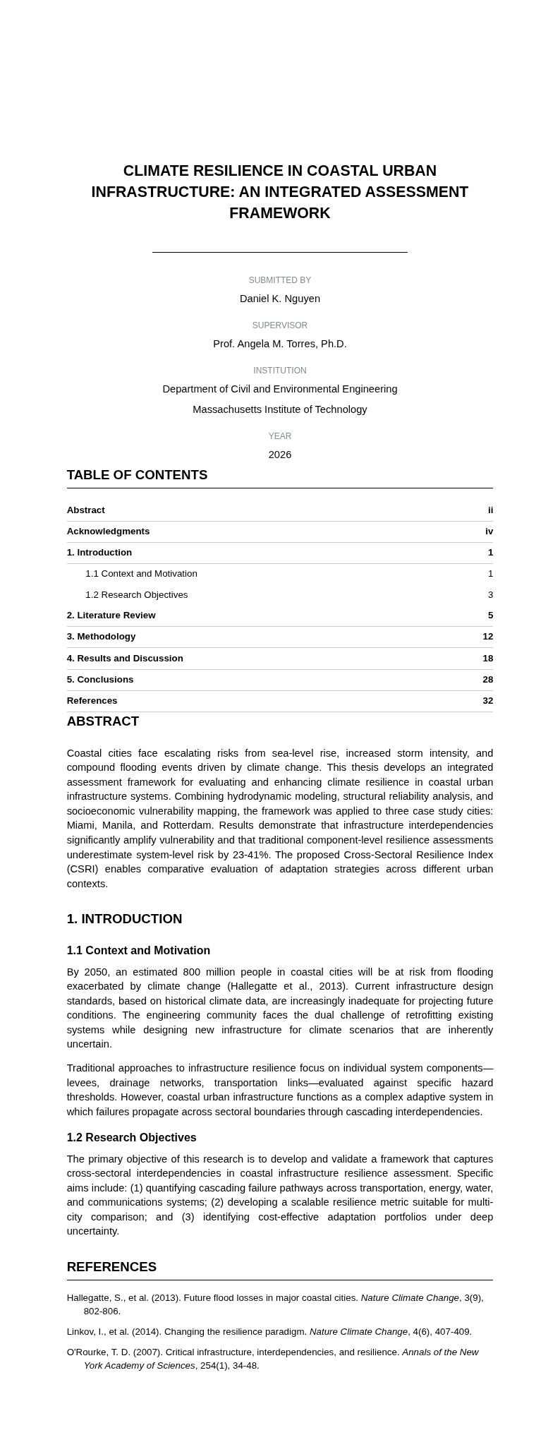 Clean formal thesis